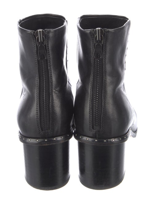 Rag & Bone Leather Studded Accents Boots