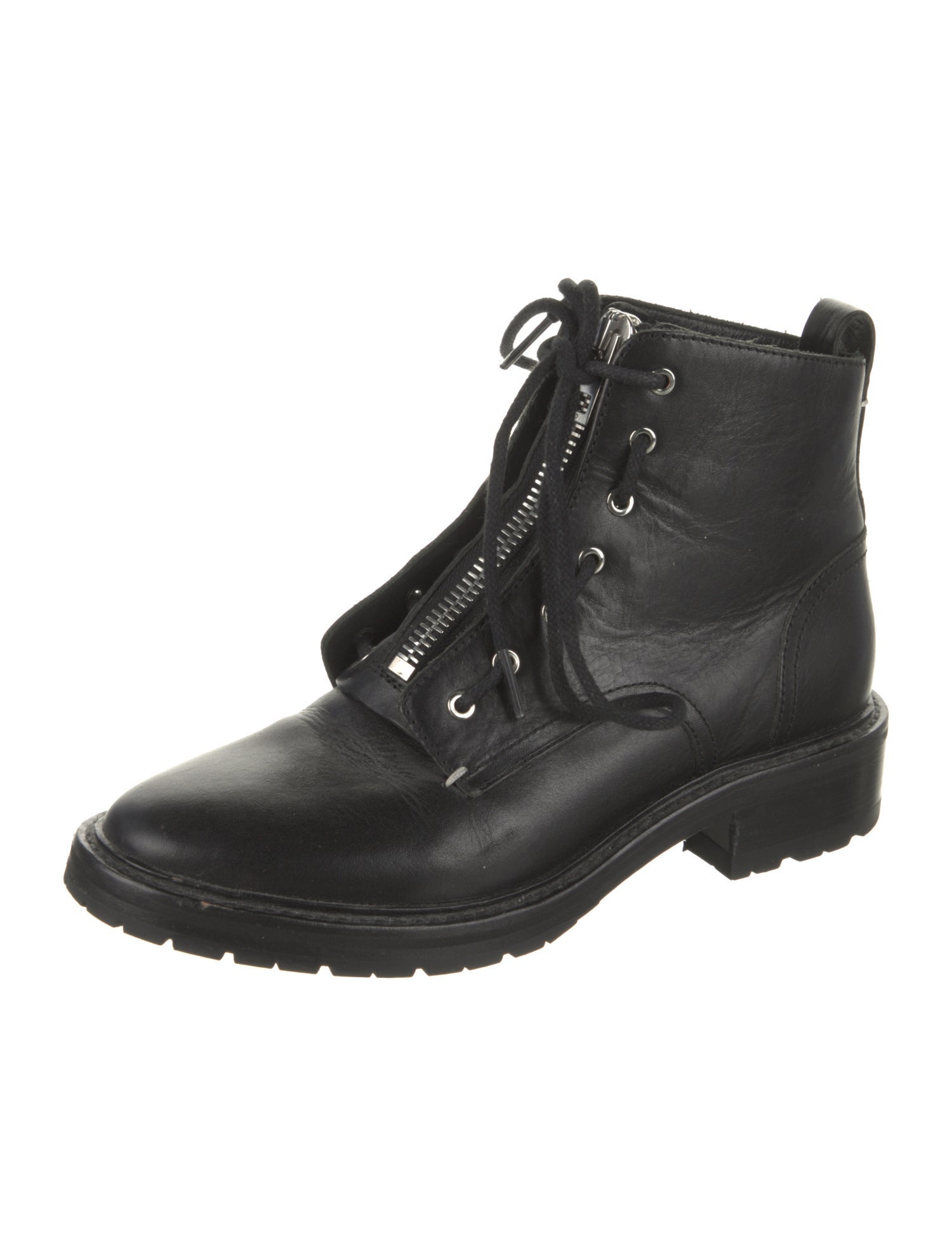 Rag & Bone Leather Combat Boots