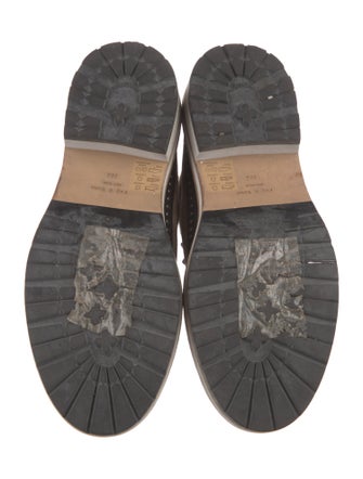 Rag & Bone Suede Printed Lace-Up Boots