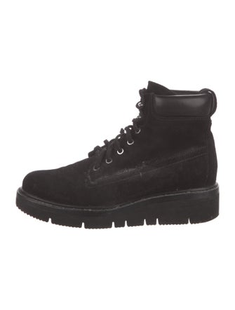 Rag & Bone Suede Combat Boots