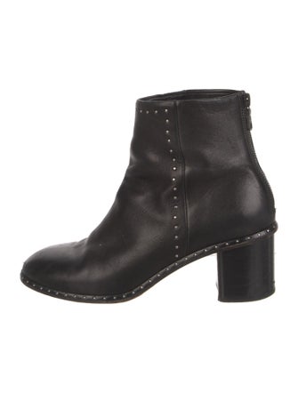 Rag & Bone Leather Studded Accents Boots