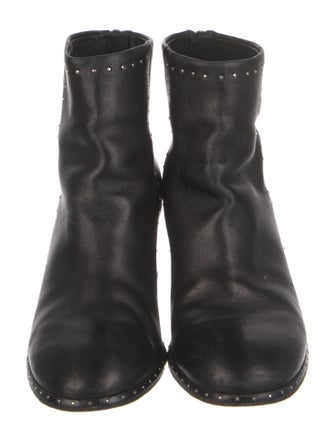 Rag & Bone Leather Studded Accents Boots