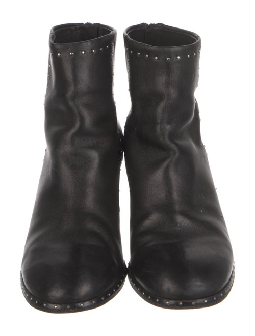 Rag & Bone Leather Studded Accents Boots