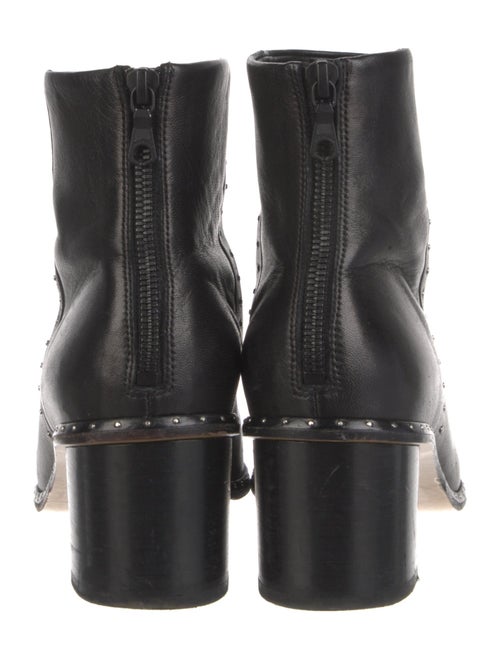 Rag & Bone Leather Studded Accents Boots