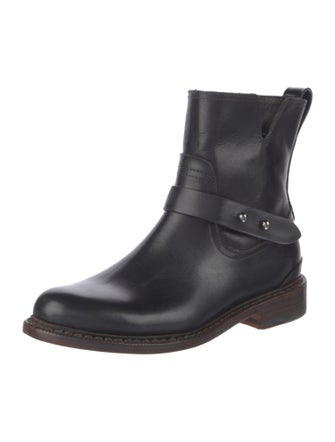 Rag & Bone Leather Moto Boots