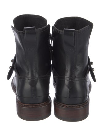 Rag & Bone Leather Moto Boots