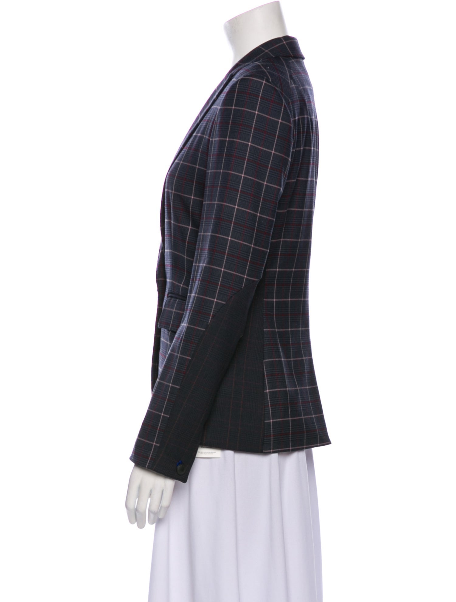Rag & Bone Plaid Print Blazer