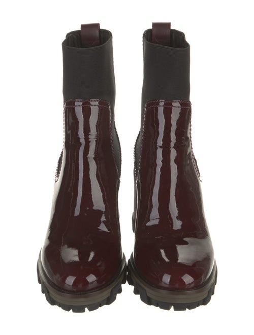 Rag & Bone Patent Leather Printed Chelsea Boots