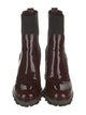 Rag & Bone Patent Leather Printed Chelsea Boots