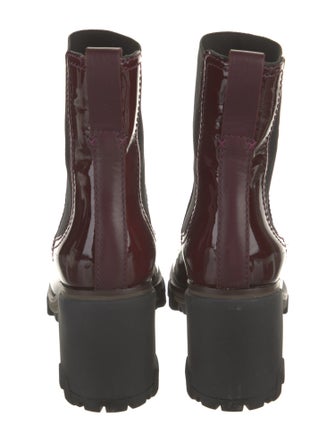 Rag & Bone Patent Leather Printed Chelsea Boots