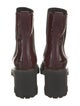 Rag & Bone Patent Leather Printed Chelsea Boots
