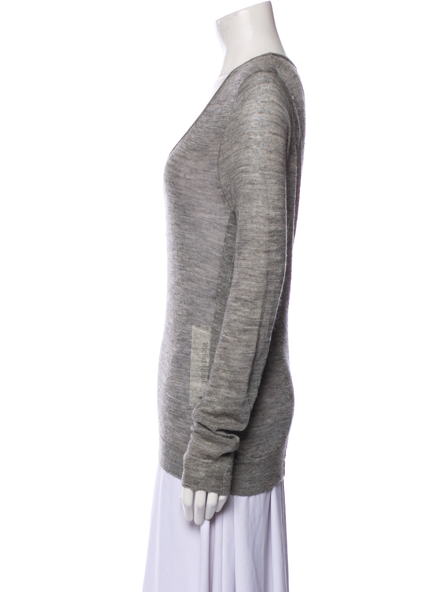 Rag & Bone Silk Scoop Neck Sweater