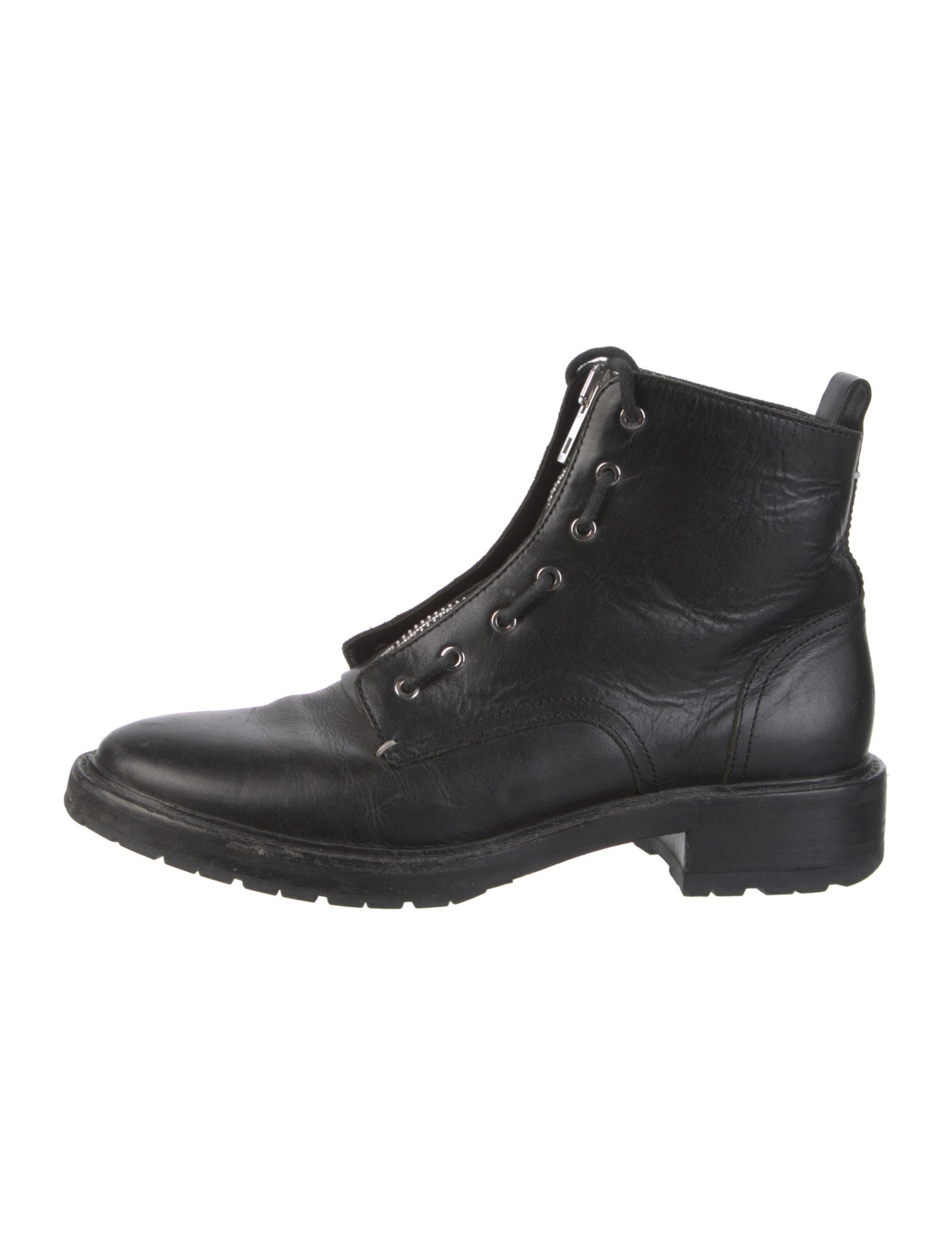 Rag & Bone Leather Combat Boots