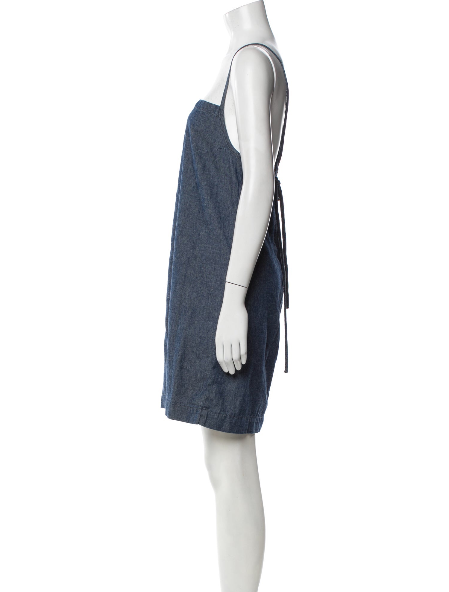 Rag & Bone Square Neckline Mini Dress