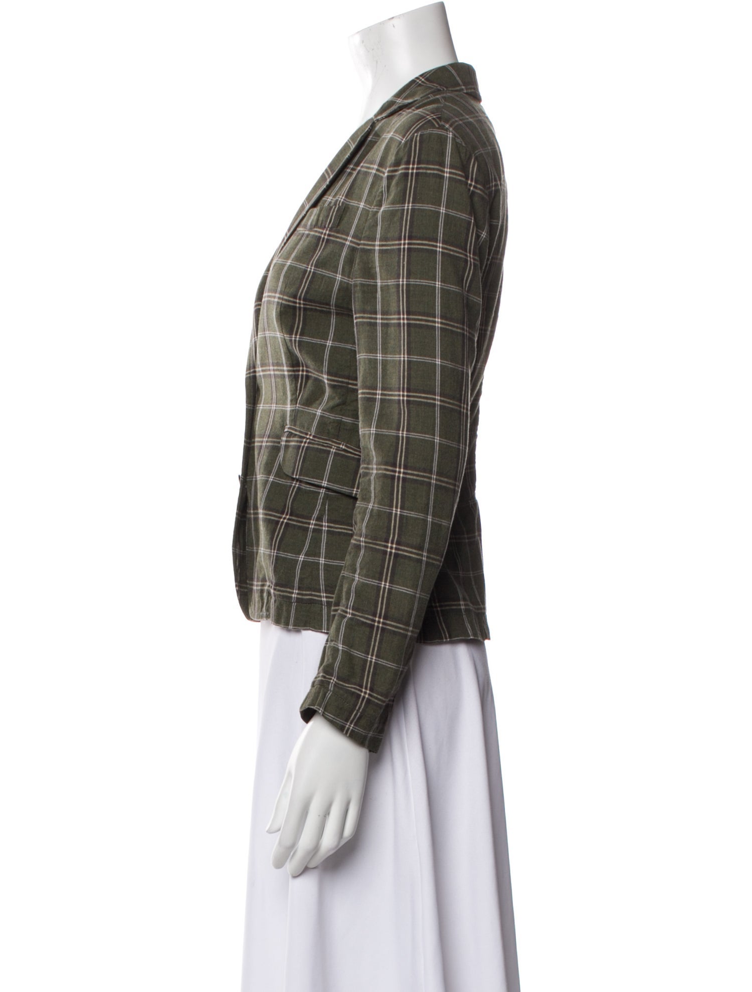 Rag & Bone Plaid Print Blazer