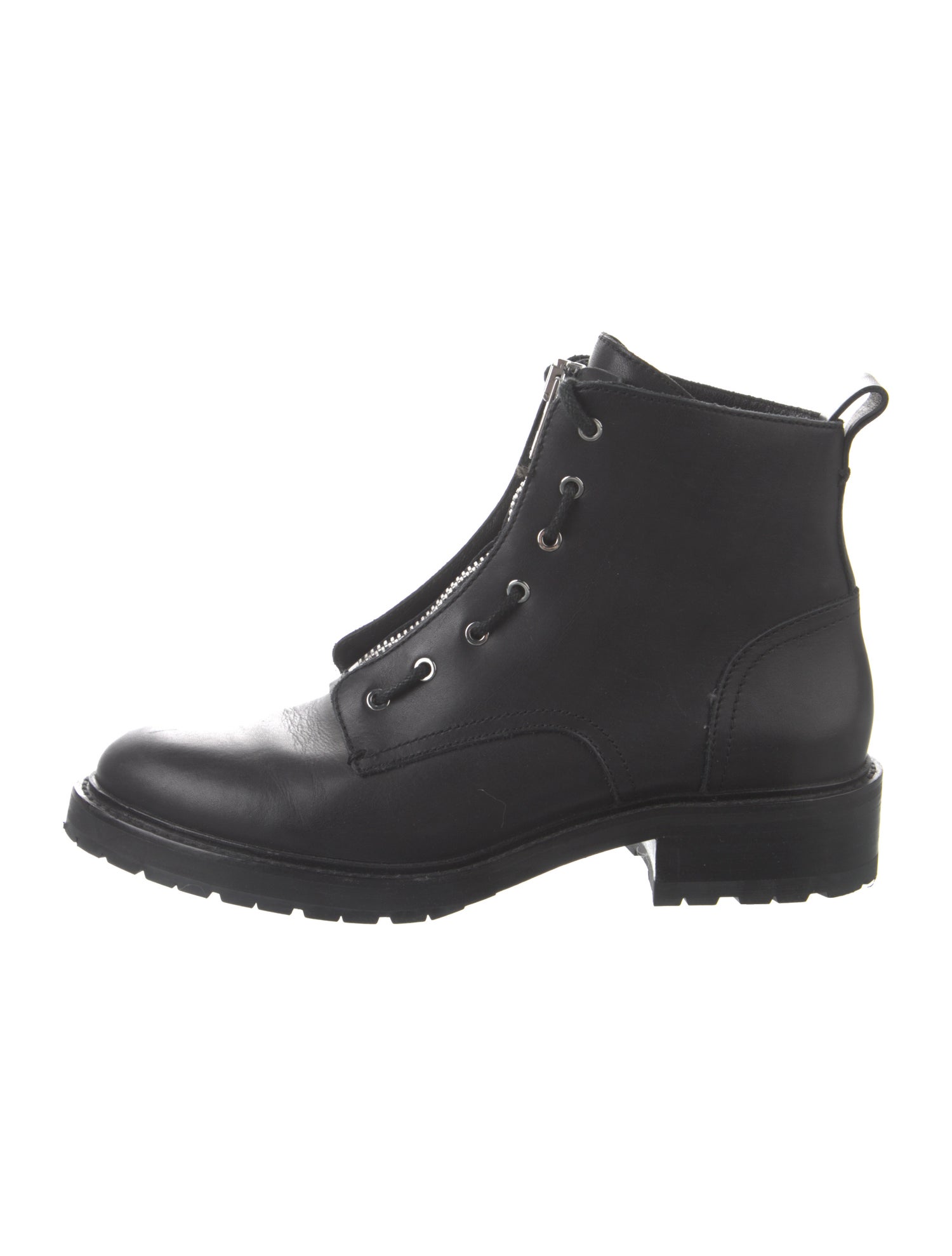 Rag & Bone Leather Combat Boots