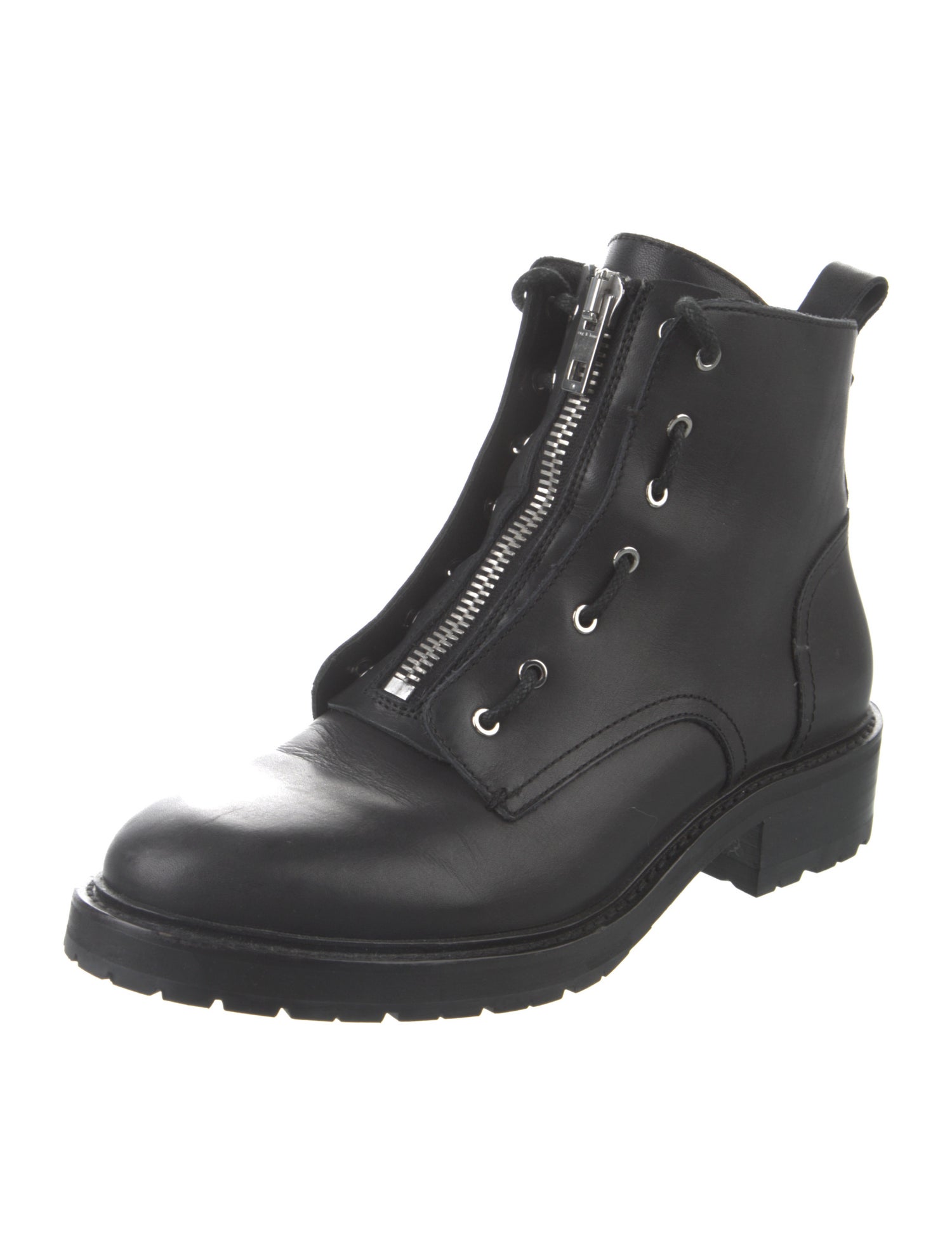Rag & Bone Leather Combat Boots