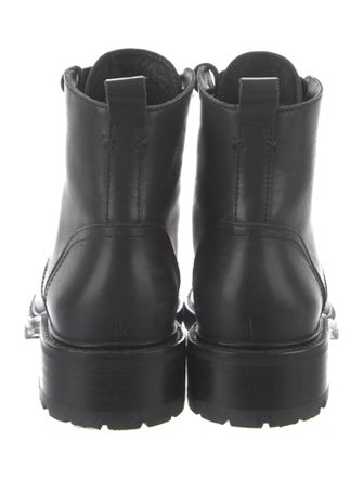 Rag & Bone Leather Combat Boots