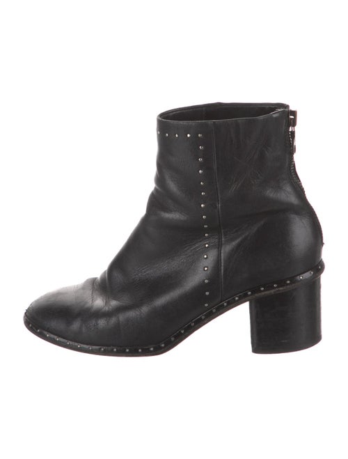 Rag & Bone Leather Studded Accents Boots