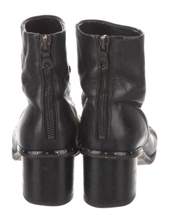 Rag & Bone Leather Studded Accents Boots