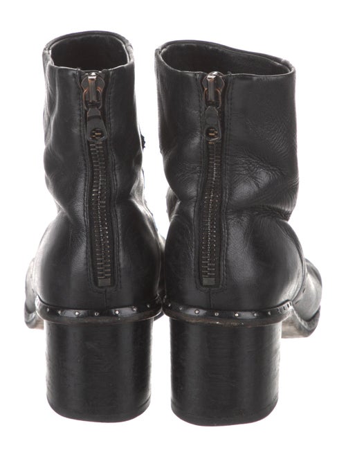 Rag & Bone Leather Studded Accents Boots