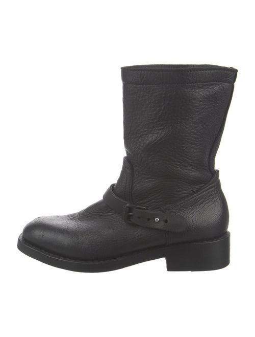 Rag & Bone Leather Moto Boots