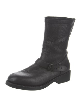 Rag & Bone Leather Moto Boots
