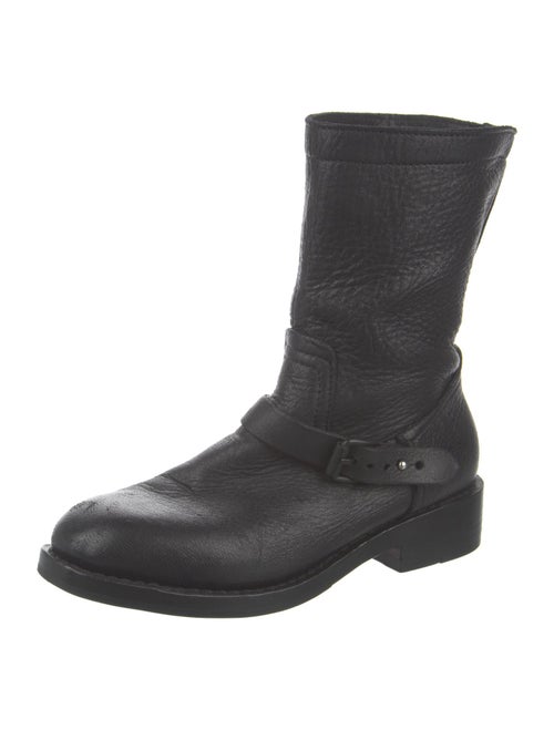 Rag & Bone Leather Moto Boots