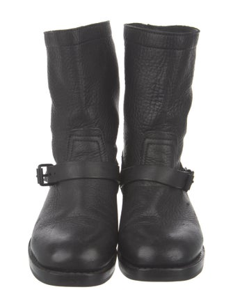 Rag & Bone Leather Moto Boots