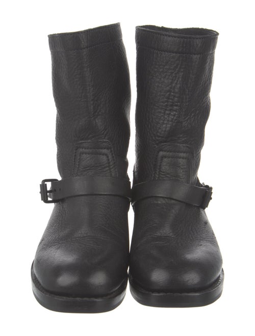 Rag & Bone Leather Moto Boots