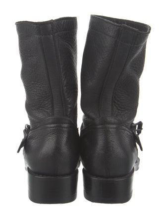 Rag & Bone Leather Moto Boots