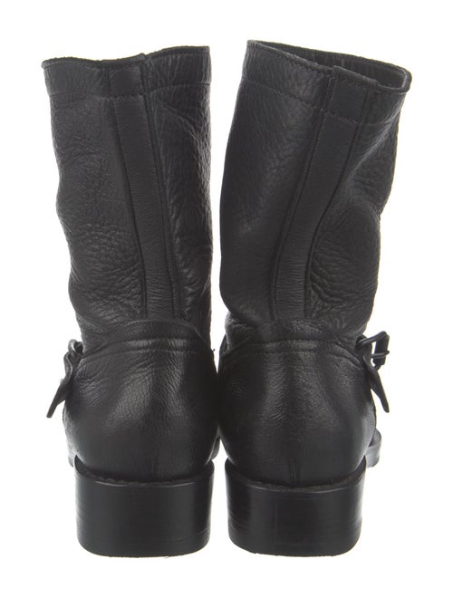 Rag & Bone Leather Moto Boots