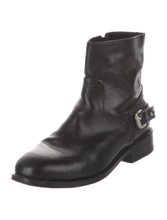 Rag & Bone Leather Moto Boots
