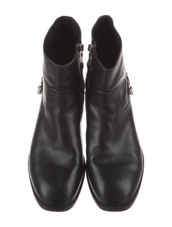 Rag & Bone Leather Moto Boots