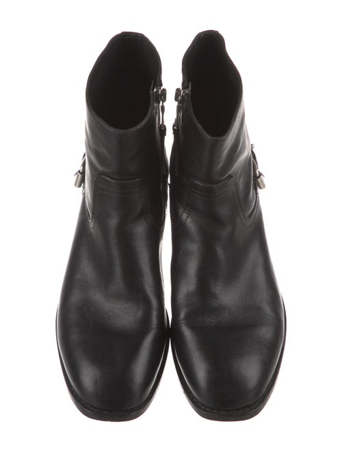 Rag & Bone Leather Moto Boots