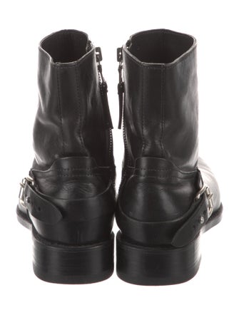 Rag & Bone Leather Moto Boots