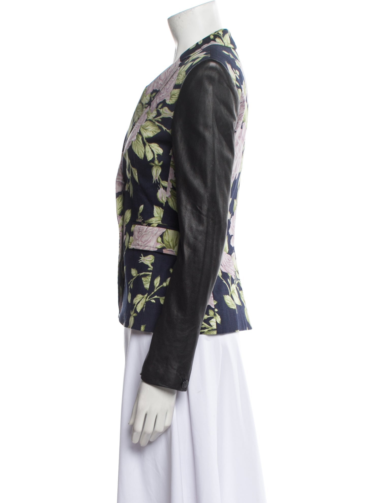 Rag & Bone Floral Print Blazer