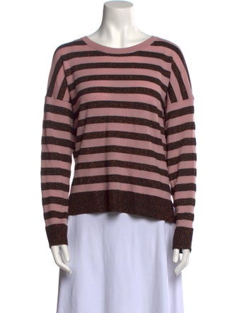 Rag & Bone Striped Scoop Neck Sweater