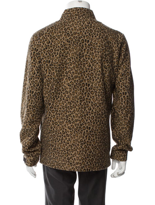 Rag & Bone Animal Print Trucker Jacket