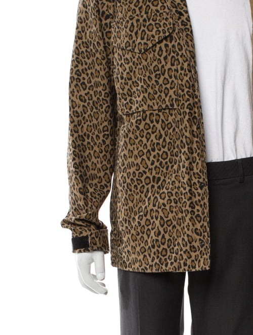 Rag & Bone Animal Print Trucker Jacket