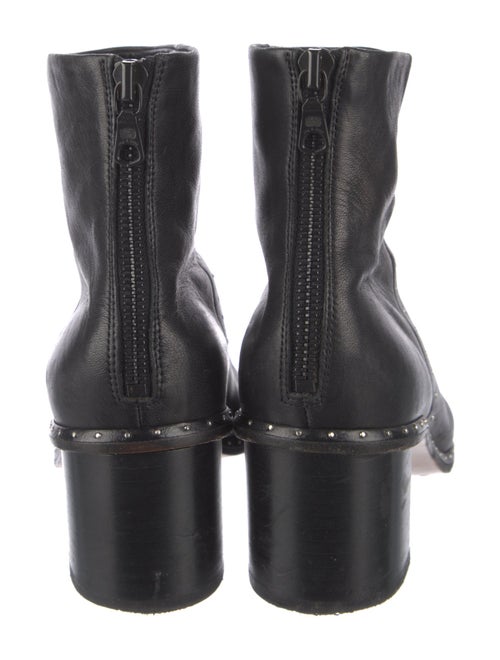 Rag & Bone Leather Studded Accents Boots
