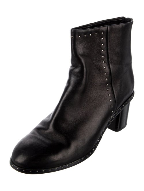 Rag & Bone Leather Studded Accents Boots