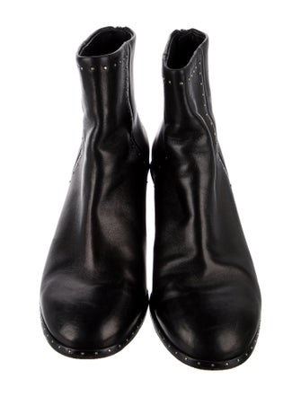 Rag & Bone Leather Studded Accents Boots
