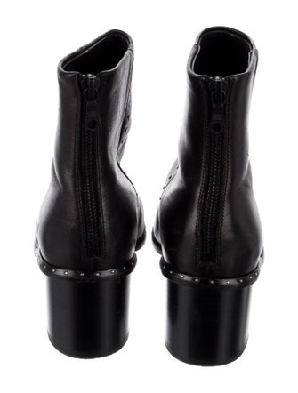 Rag & Bone Leather Studded Accents Boots