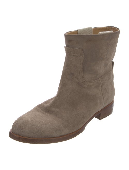 Rag & Bone Suede Moto Boots