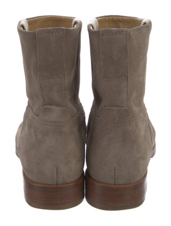 Rag & Bone Suede Moto Boots