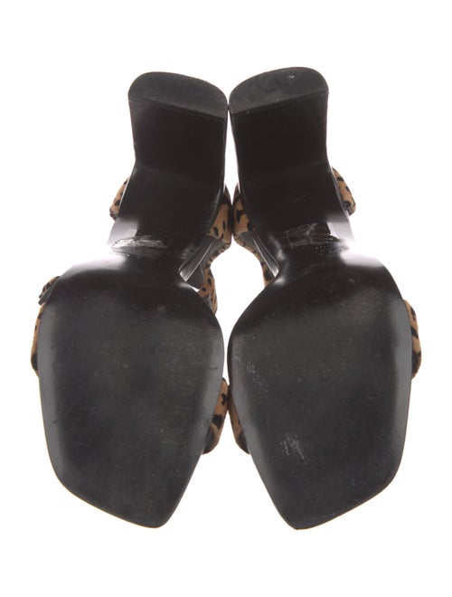 Rag & Bone Suede Animal Print Sandals