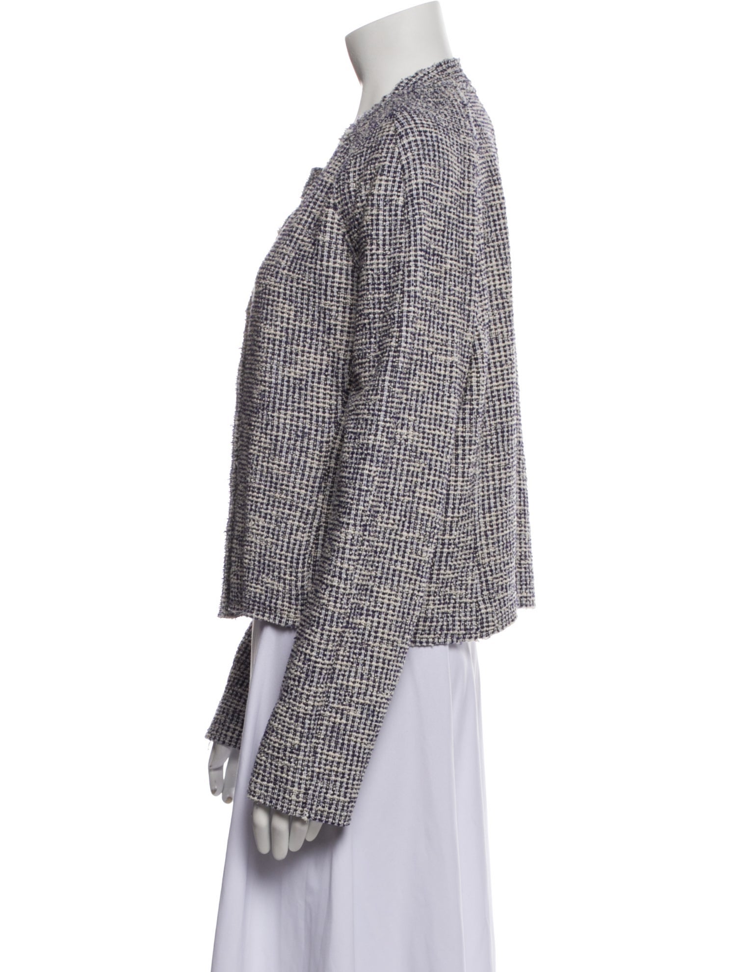 Rag & Bone Tweed Pattern Evening Jacket