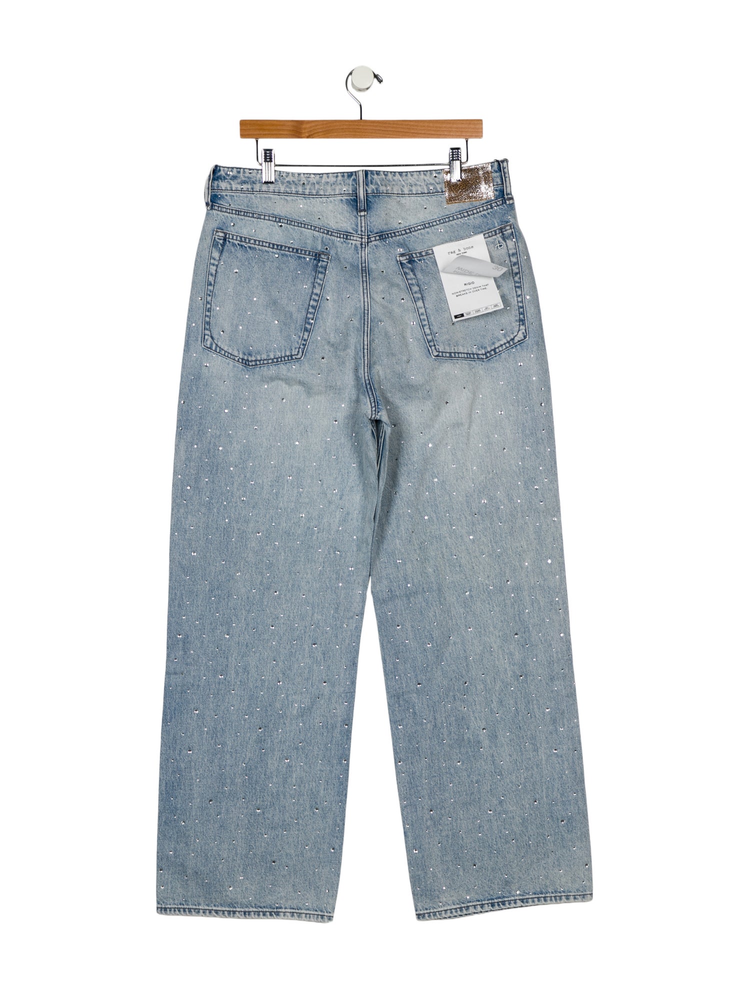 Rag & Bone High-Rise Wide Leg Jeans w/ Tags