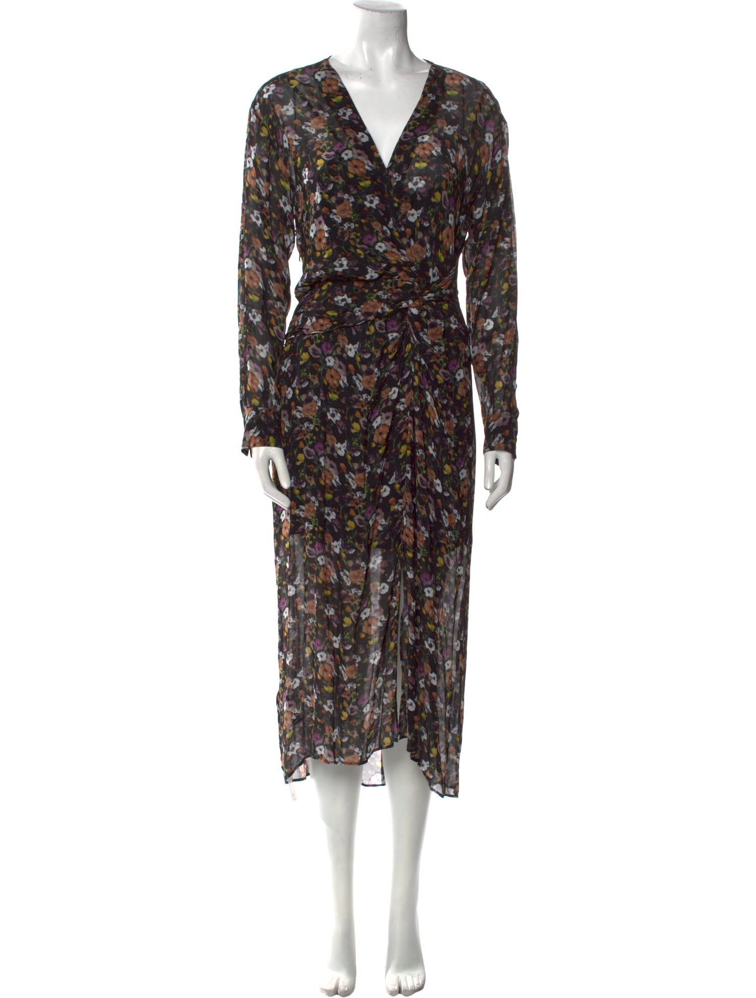 Rag & Bone Floral Print Long Dress w/ Tags